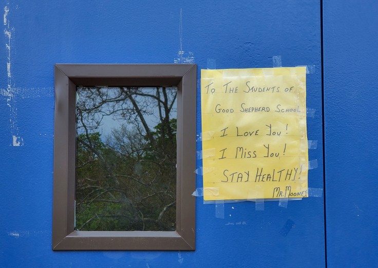 Note from a teacher at Good Shepherd School, April 2020